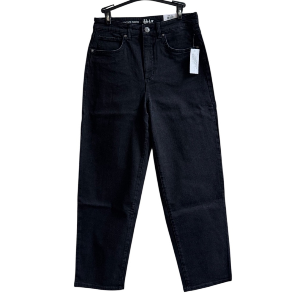 Style & Co High Rise Mom Jeans Size 6 NEW Retails $54